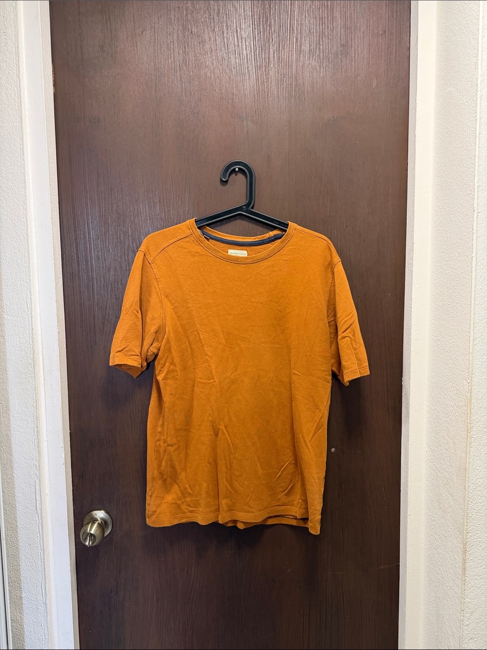 Urban Outfitters Men's Short Sleeve Tee in Rust Orange
